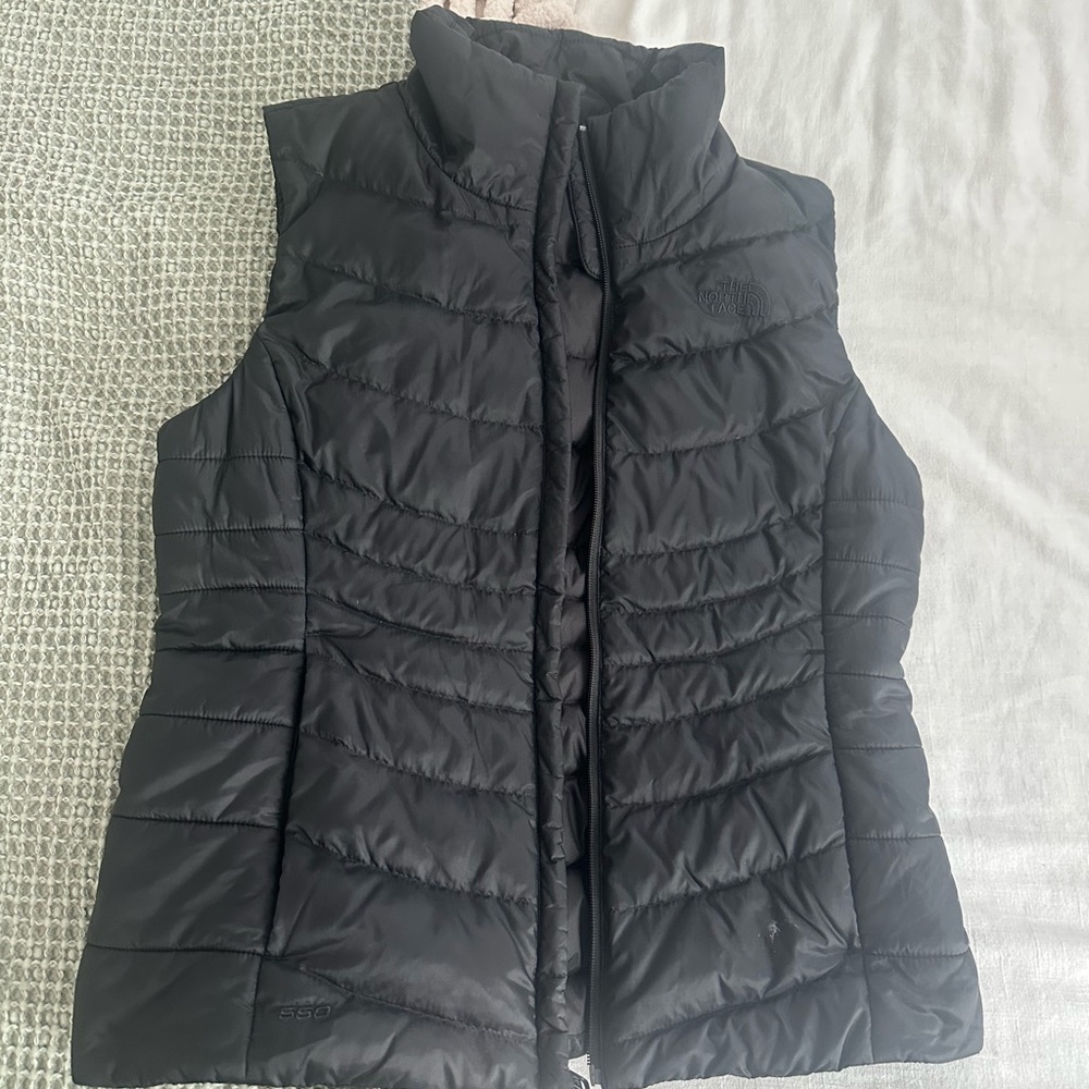 The North Face Black Puffer Vest